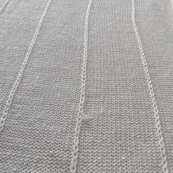 vintage knit shirt sleeved top - Picture 6 of 6